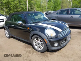 2011 MINI Convertible with VIN WMWZN3C56BT132924, listed as a IAAI auction lot 42161363 with 133,444 mi miles and . Bid and sale history available at DreamBid. Image 1.