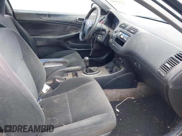 2003 Honda Civic LX with VIN 1HGEM215X3L063448, listed as a IAAI auction lot 41724344 with Not Provided miles and . Bid and sale history available at DreamBid. Image 5.