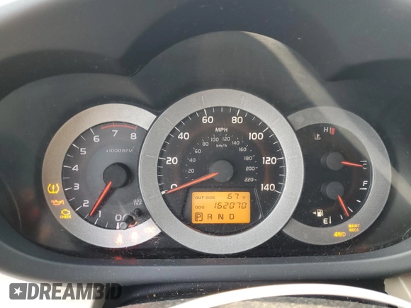 2006 Toyota RAV4 with VIN JTMBD33V866008018, listed as a Copart auction lot 53745155 with 162,070 mi miles and Clean Title. Bid and sale history available at carsss.com. Image 9.
