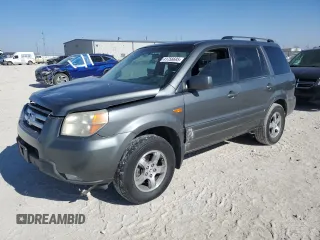 2007 Honda Pilot EX-L with VIN 5FNYF287X7B035543, listed as a Copart auction lot 41758695 with 220,347 mi miles and Salvage Title. Bid and sale history available at DreamBid. Image 1.