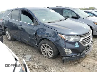 2018 Chevrolet Equinox LT with VIN 3GNAXJEV5JS618488, listed as a Copart auction lot 54208665 with 77,243 mi miles and Salvage title. Bid and sale history available at DreamBid. Image 4.