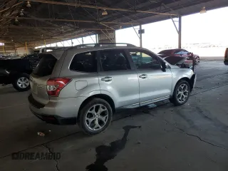 2015 Subaru Forester Touring with VIN JF2SJAUC7FH437389, listed as a Copart auction lot 62701025 with Not provided miles and Salvage title. Bid and sale history available at DreamBid. Image 3.
