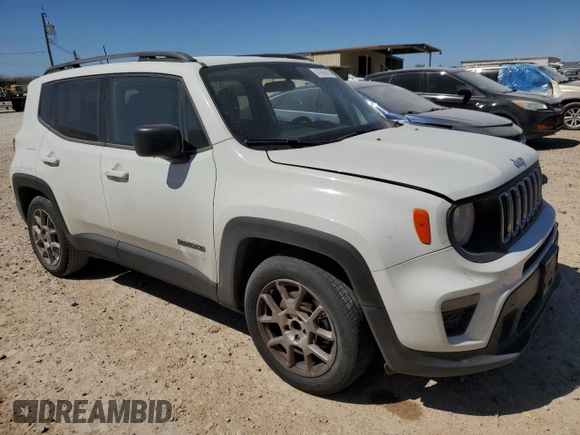 2020 Jeep Renegade Sport with VIN ZACNJAAB4LPK94958, listed as a Copart auction lot 47965815 with 73,934 mi miles and Salvage Title. Bid and sale history available at carsss.com. Image 4.