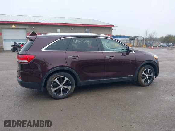 2016 Kia Sorento EX with VIN 5XYPHDA5XGG066424, listed as a IAAI auction lot 41951534 with 147,914 mi miles. Bid and sale history available at carsss.com. Image 13.