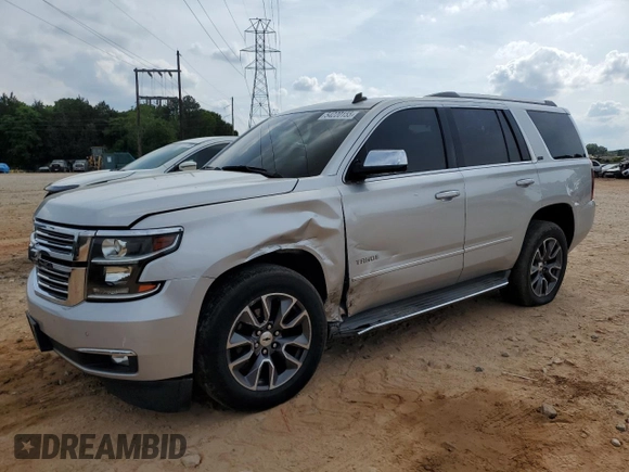 2015 Chevrolet Tahoe LTZ z VIN 1GNSKCKC0FR198361, wystawiony jako Copart lot #54220155 z przebiegiem 176 429 mil mil oraz Szkoda całkowita • Salvage title. Historia ofert i sprzedaży dostępna na DreamBid. Obrazek 1.