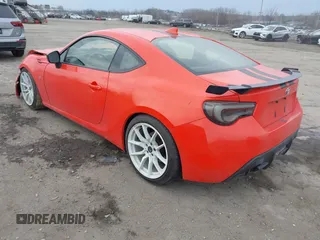 2017 Toyota 86 with VIN JF1ZNAA17H9707048, listed as a IAAI auction lot 41663382 with 1 mi miles. Bid and sale history available at carsss.com. Image 3.