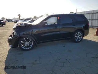 2020 Dodge Durango GT Plus z VIN 1C4RDHDG0LC285528, wystawiony jako Copart lot #54898755 z przebiegiem Nie podano mil oraz Szkoda całkowita • Salvage title. Historia ofert i sprzedaży dostępna na DreamBid. Obrazek 1.