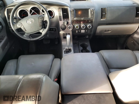 2013 Toyota Sequoia Limited with VIN 5TDKY5G1XDS050291, listed as a Copart auction lot 81901344 with 259,261 mi miles and Salvage Title. Bid and sale history available at carsss.com. Image 8.