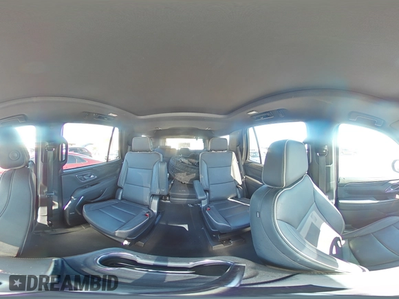 2022 GMC Yukon SLT with VIN 1GKS1BKD7NR330453, listed as a Copart auction lot 81585554 with 34,811 mi miles and Salvage Title. Bid and sale history available at carsss.com. Image 16.