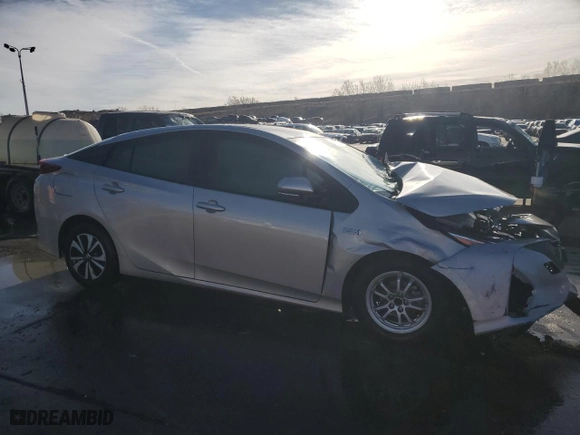 2019 Toyota Prius Prime Plus with VIN JTDKARFP8K3114165, listed as a Copart auction lot 49013435 with NaN miles and Salvage Title. Bid and sale history available at carsss.com. Image 4.