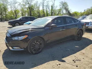 2018 Ford Fusion SE with VIN 3FA6P0H70JR107418, listed as a Copart auction lot 54386275 with 117,173 mi miles and Salvage Title. Bid and sale history available at carsss.com. Image 1.