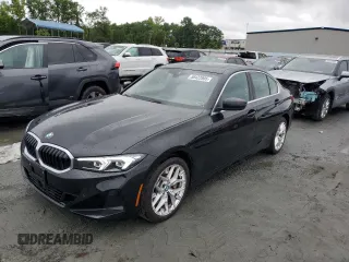 2025 BMW 3 Series 330i z VIN 3MW69CW06S8E96937, wystawiony jako Copart lot #58423905 z przebiegiem 263 mil mil oraz Szkoda całkowita • Salvage title. Historia ofert i sprzedaży dostępna na DreamBid. Obrazek 1.