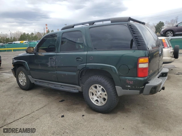 2003 Chevrolet Tahoe Z71 with VIN 1GNEK13ZX3R309224, listed as a Copart auction lot 51166715 with 237,286 mi miles and Salvage Title. Bid and sale history available at carsss.com. Image 2.