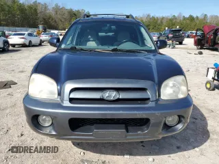 2005 Hyundai Santa Fe GLS with VIN KM8SC13D55U952217, listed as a Copart auction lot 46784205 with 119,714 mi miles and Salvage Title. Bid and sale history available at carsss.com. Image 5.