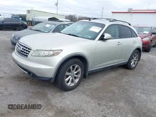 2008 Infiniti FX z VIN JNRAS08W08X203724, wystawiony jako IAAI lot #41714315 z przebiegiem Nie podano mil oraz . Historia ofert i sprzedaży dostępna na DreamBid. Obrazek 2.