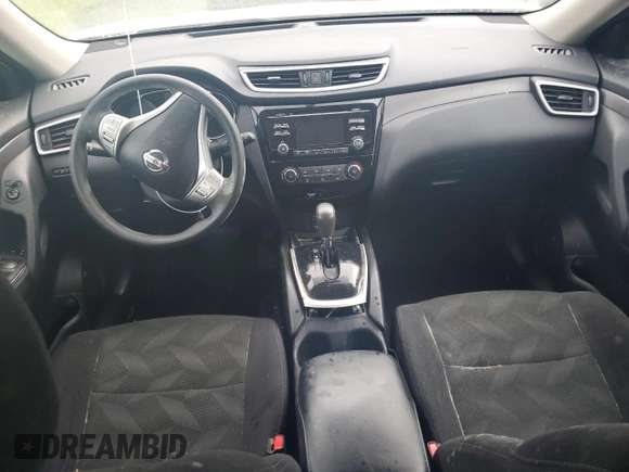 2016 Nissan Rogue SV with VIN 5N1AT2MT6GC783602, listed as a Copart auction lot 77041604 with Not Provided miles and Salvage Title. Bid and sale history available at DreamBid. Image 8.