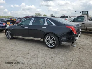 2016 Cadillac CT6 Luxury AWD with VIN 1G6KD5RS8GU165637, listed as a Copart auction lot 55574075 with 34,675 mi miles and Salvage title. Bid and sale history available at DreamBid. Image 2.