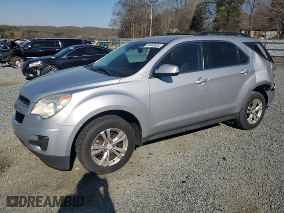 2015 Chevrolet Equinox LT with VIN 2GNALBEK0F6123953, listed as a Copart auction lot 50685925 with 157,453 mi miles and Salvage Title. Bid and sale history available at carsss.com. Image 1.