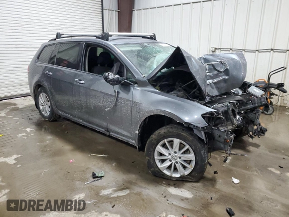 2016 Volkswagen Golf SportWagen TSI S with VIN 3VWC17AU0GM514472, listed as a Copart auction lot 42723035 with 0 mi miles and Salvage Title. Bid and sale history available at carsss.com. Image 4.