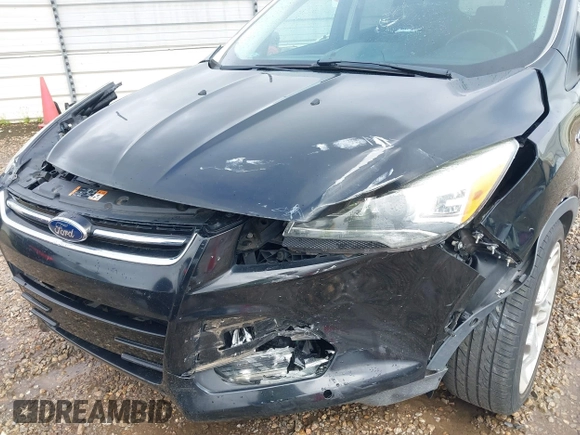 2016 Ford Escape Titanium with VIN 1FMCU0JX8GUA49619, listed as a IAAI auction lot 41743116 with 53,456 mi miles. Bid and sale history available at carsss.com. Image 6.