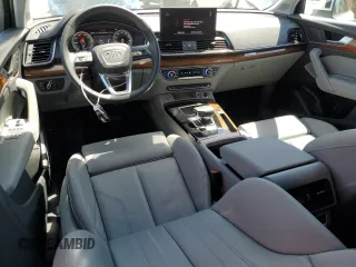 2024 Audi Q5 S line Premium Plus with VIN WA1E2AFY7R2077320, listed as a Copart auction lot 56763335 with 10,650 mi miles and Salvage title. Bid and sale history available at DreamBid. Image 8.