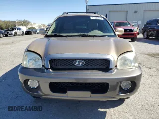 2004 Hyundai Santa Fe GLS with VIN KM8SC73D94U750594, listed as a Copart auction lot 57689975 with 148,675 mi miles and Salvage title. Bid and sale history available at DreamBid. Image 5.