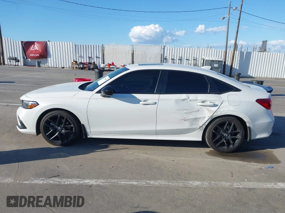 2024 Honda Civic Si with VIN 2HGFE1E51RH470618, listed as a IAAI auction lot 41756006 with 15,056 mi miles and . Bid and sale history available at DreamBid. Image 14.