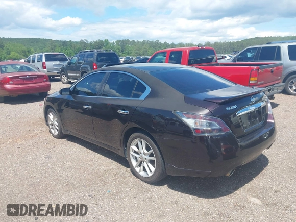 2013 Nissan Maxima S with VIN 1N4AA5AP7DC837414, listed as a IAAI auction lot 42140089 with 123,328 mi miles and . Bid and sale history available at DreamBid. Image 3.