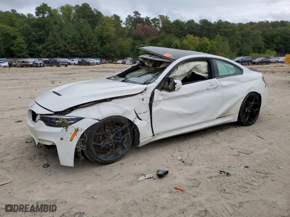 2020 BMW M4 CS with VIN WBS3S7C04LAH85192, listed as a Copart auction lot 72744304 with NaN miles and Salvage Title. Bid and sale history available at carsss.com. Image 1.