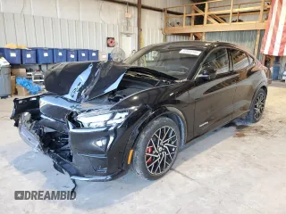 2023 Ford Mustang Mach-E GT with VIN 3FMTK4SXXPMA12295, listed as a Copart auction lot 42808105 with 7,640 mi miles and Salvage Title. Bid and sale history available at DreamBid. Image 1.