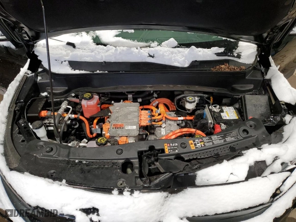 2023 Chevrolet Bolt EUV LT with VIN 1G1FY6S00P4148454, listed as a Copart auction lot 44424415 with 33,593 mi miles and Non Repairable. Bid and sale history available at carsss.com. Image 12.