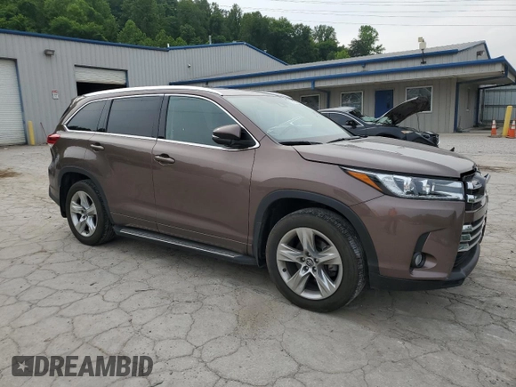 2018 Toyota Highlander Limited with VIN 5TDDZRFH9JS906459, listed as a Copart auction lot 60780655 with 32,068 mi miles and Salvage title. Bid and sale history available at DreamBid. Image 4.