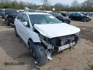 2020 Hyundai Ioniq Preferred with VIN KMHC85LC0LU196104, listed as a IAAI auction lot 41844402 with 63,144 mi miles and . Bid and sale history available at DreamBid. Image 1.