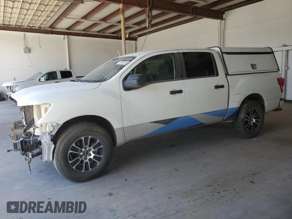 2024 Nissan Titan SV с VIN 1N6AA1EC3RN103324, выставлен на аукционе Copart как лот 47085655 с пробегом 12 241 миль миль и Списание • Salvage title. История ставок и продаж доступна на DreamBid. Изображение 1.