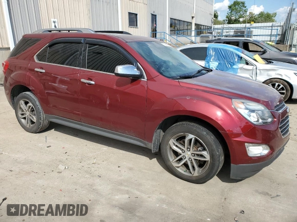 2017 Chevrolet Equinox Premier with VIN 2GNALDEKXH6166906, listed as a Copart auction lot 70304244 with 145,354 mi miles and Non Repairable. Bid and sale history available at carsss.com. Image 4.