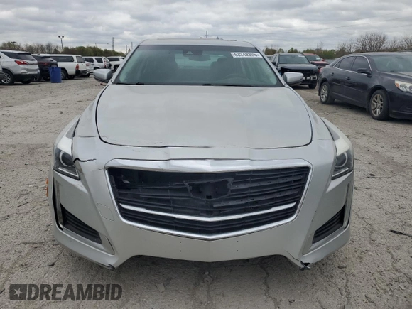 2015 Cadillac CTS Luxury AWD with VIN 1G6AX5SX1F0114902, listed as a Copart auction lot 53242205 with 105,127 mi miles and Clean title. Bid and sale history available at DreamBid. Image 5.