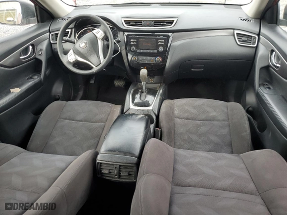 2015 Nissan Rogue S with VIN KNMAT2MV5FP523561, listed as a Copart auction lot 45473125 with 111,406 mi miles and Salvage Title. Bid and sale history available at carsss.com. Image 8.