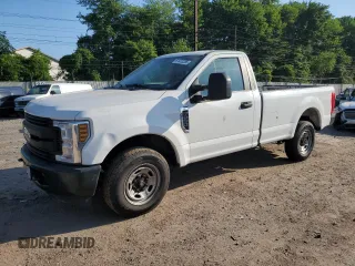 2019 Ford F-250 XL with VIN 1FTBF2A68KEG63053, listed as a Copart auction lot 61022255 with Not provided miles and Salvage title. Bid and sale history available at DreamBid. Image 1.