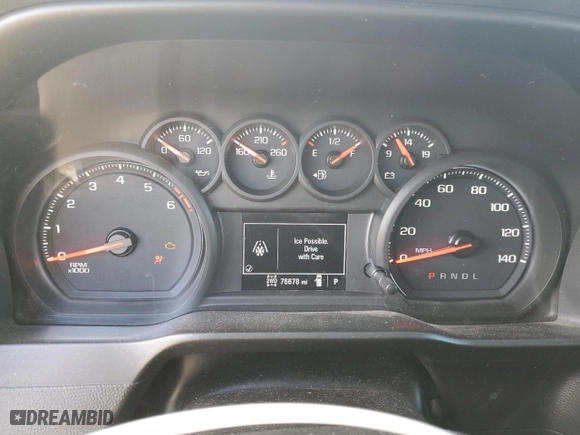 2019 Chevrolet Silverado 1500 Work Truck with VIN 1GCRYAEH8KZ234437, listed as a Copart auction lot 42925985 with 76,678 mi miles and Salvage Title. Bid and sale history available at carsss.com. Image 9.
