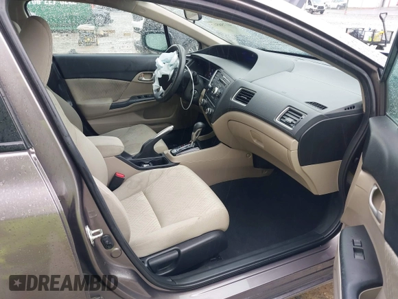 2015 Honda Civic Sedan LX with VIN 19XFB2F56FE257831, listed as a IAAI auction lot 41758512 with 110,863 mi miles. Bid and sale history available at carsss.com. Image 5.
