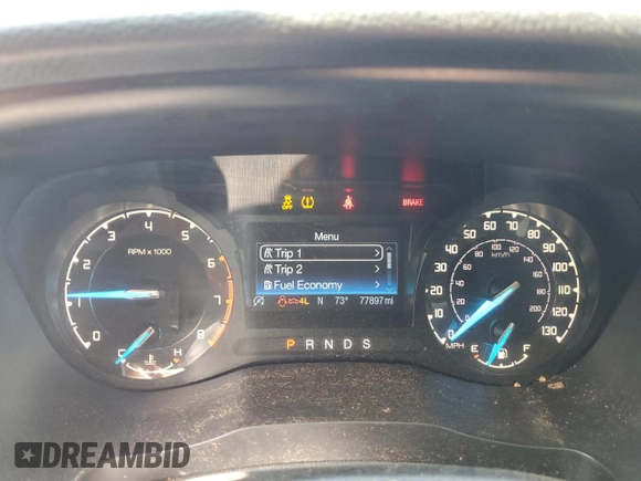 2020 Ford Ranger XL with VIN 1FTER4FH3LLA84334, listed as a Copart auction lot 58409925 with 77,897 mi miles and Salvage title. Bid and sale history available at DreamBid. Image 9.