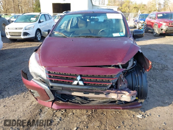 2022 Mitsubishi Mirage ES with VIN ML32FUFJXNHF04861, listed as a IAAI auction lot 41803710 with 14,815 mi miles and . Bid and sale history available at DreamBid. Image 12.