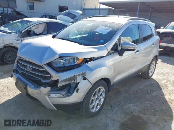 2019 Ford EcoSport SE with VIN MAJ3S2GE3KC269072, listed as a IAAI auction lot 41836009 with 18,484 mi miles and . Bid and sale history available at DreamBid. Image 2.