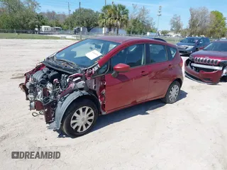 2016 Nissan Note SV with VIN 3N1CE2CPXGL364526, listed as a IAAI auction lot 41641018 with 96,879 mi miles and . Bid and sale history available at DreamBid. Image 2.