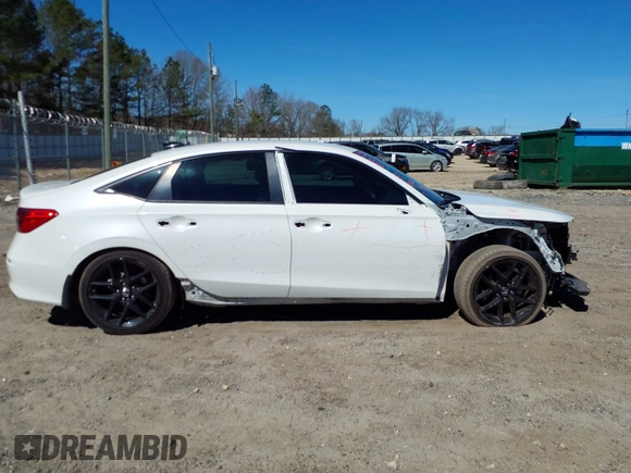 2023 Honda Civic Sport with VIN 2HGFE2F51PH513811, listed as a IAAI auction lot 41701450 with 33,933 mi miles and . Bid and sale history available at DreamBid. Image 14.