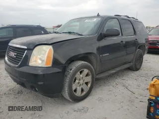 2007 GMC Yukon SLE z VIN 1GKFK13007J123313, wystawiony jako Copart lot #53509995 z przebiegiem Nie podano mil oraz Szkoda całkowita • Salvage title. Historia ofert i sprzedaży dostępna na DreamBid. Obrazek 1.