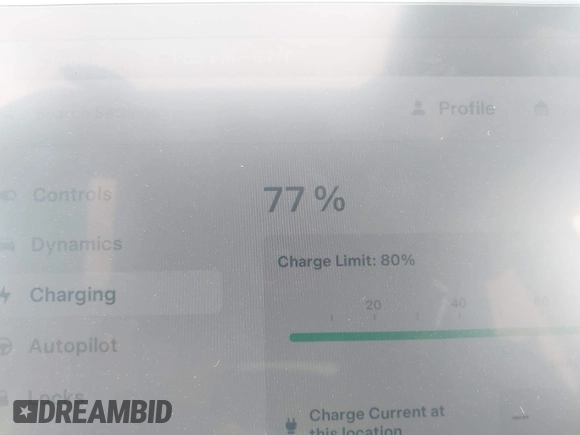 2023 Tesla Model Y Long Range with VIN 7SAYGDEE2PF696336, listed as a IAAI auction lot 41894686 with 34,203 mi miles. Bid and sale history available at carsss.com. Image 17.