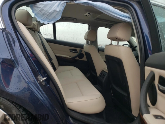 2011 BMW 3 Series 335i xDrive with VIN WBAPL5C54BA919777, listed as a Copart auction lot 53599895 with Not provided miles and Salvage title. Bid and sale history available at DreamBid. Image 10.