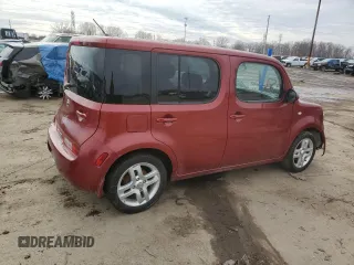 2012 Nissan Cube 1.8 S with VIN JN8AZ2KR9CT252628, listed as a Copart auction lot 47381215 with 183,723 mi miles and Salvage Title. Bid and sale history available at carsss.com. Image 3.