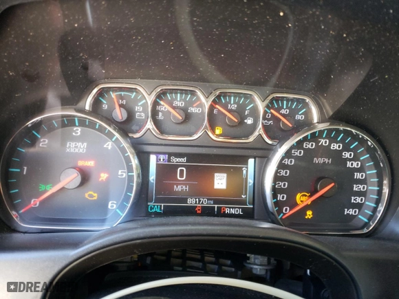 2018 Chevrolet Silverado 1500 High Country with VIN 3GCUKTEJ1JG365136, listed as a Copart auction lot 88915485 with 89,170 mi miles and Salvage Title. Bid and sale history available at carsss.com. Image 9.